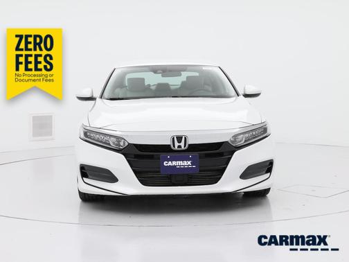 White 2019 Honda Accord LX