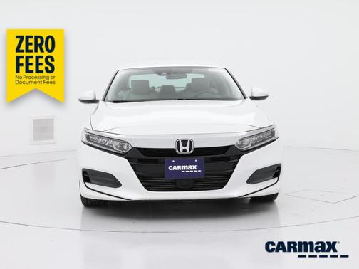 White 2019 Honda Accord LX