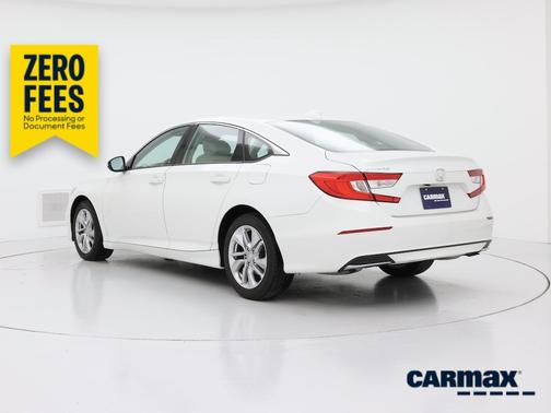 White 2019 Honda Accord LX