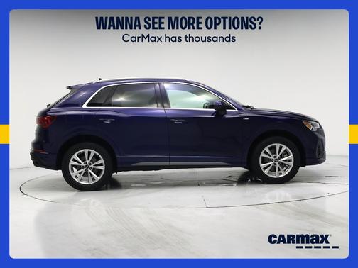 Blue 2024 Audi Q3 S-Line Premium