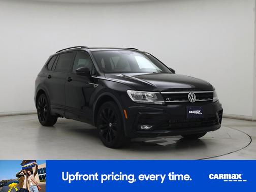 Black 2021 Volkswagen Tiguan SE R-Line Black