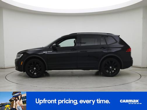 Black 2021 Volkswagen Tiguan SE R-Line Black