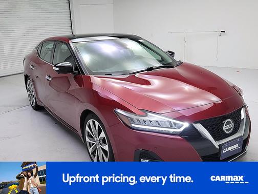 Red 2022 Nissan Maxima Platinum