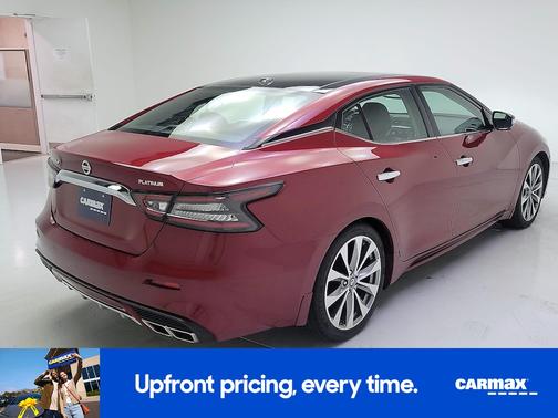 Red 2022 Nissan Maxima Platinum