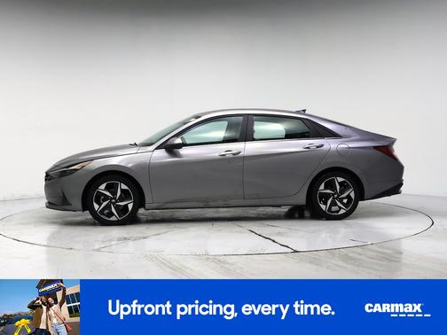 Gray 2023 Hyundai ELANTRA HEV Limited