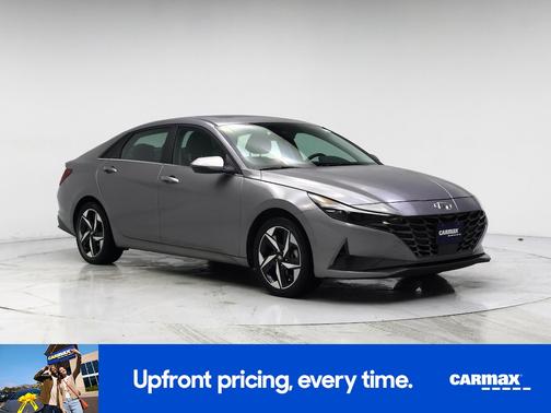 Gray 2023 Hyundai ELANTRA HEV Limited