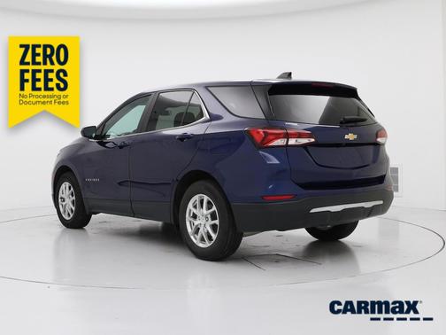Blue 2022 Chevrolet Equinox LT