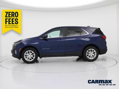 Blue 2022 Chevrolet Equinox LT