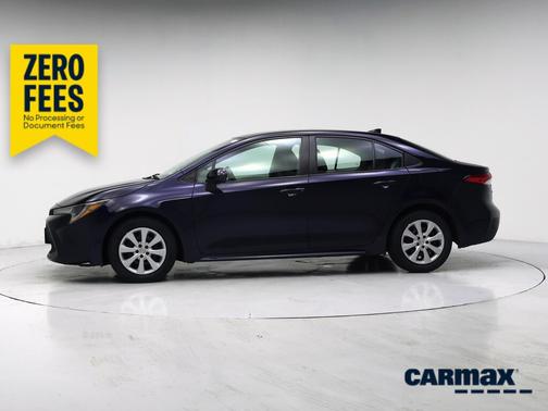 Blue 2021 Toyota Corolla LE
