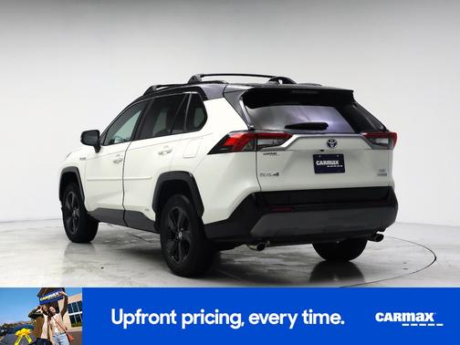 White 2021 Toyota RAV4 Hybrid XSE