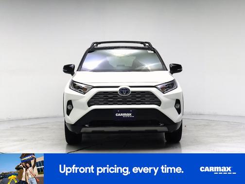 White 2021 Toyota RAV4 Hybrid XSE