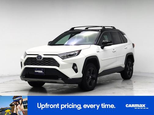 White 2021 Toyota RAV4 Hybrid XSE