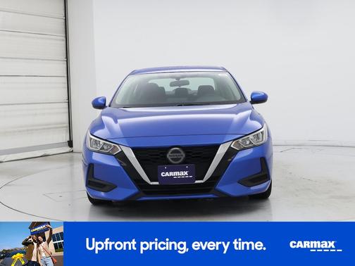 Blue 2021 Nissan Sentra SV