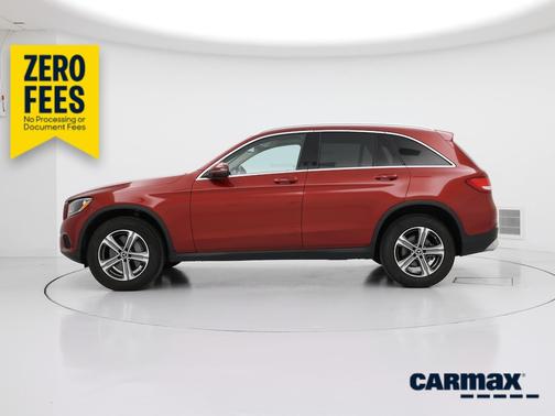 Red 2019 Mercedes-Benz GLC 300