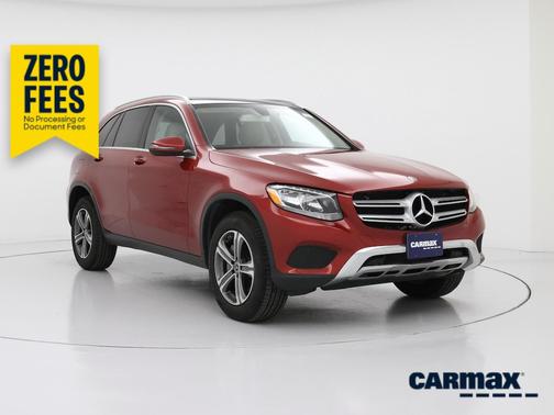 Red 2019 Mercedes-Benz GLC 300