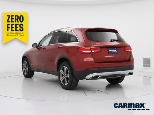 Red 2019 Mercedes-Benz GLC 300
