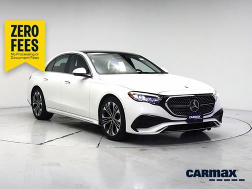 White 2025 Mercedes-Benz E-Class