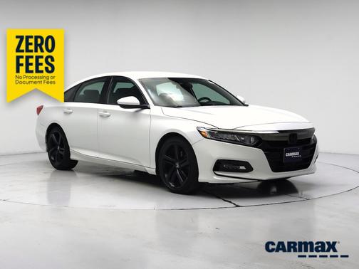 White 2019 Honda Accord Sport