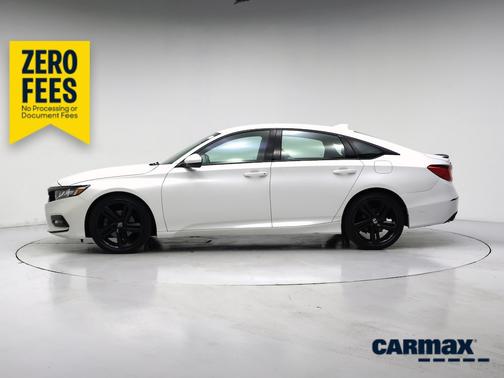 White 2019 Honda Accord Sport
