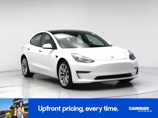 White 2022 Tesla Model 3 Long Range