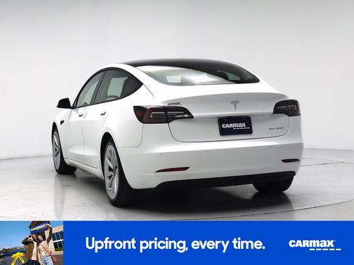 White 2022 Tesla Model 3 Long Range
