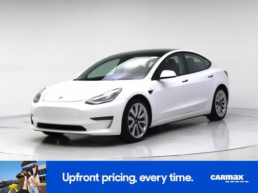 White 2022 Tesla Model 3 Long Range