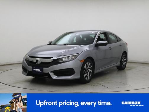 Gray 2017 Honda Civic EX
