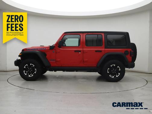 Red 2024 Jeep Wrangler Rubicon