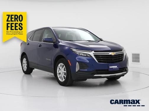 Blue 2023 Chevrolet Equinox LT