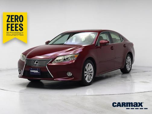Red 2014 Lexus ES 350