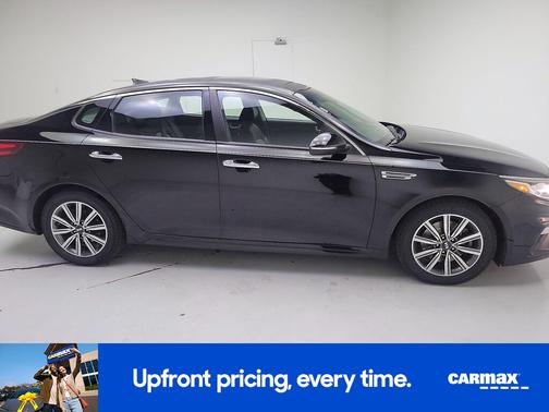Black 2019 Kia Optima EX