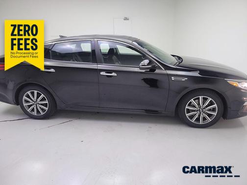 Black 2019 Kia Optima EX