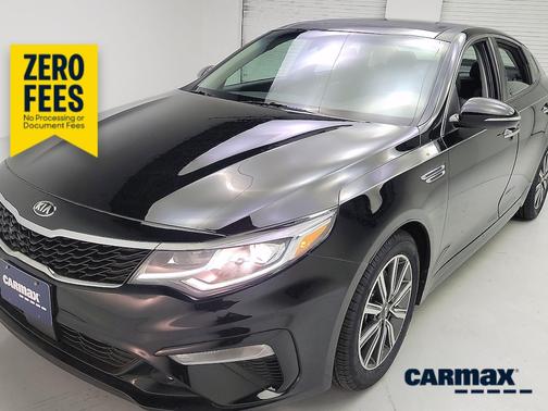 Black 2019 Kia Optima EX