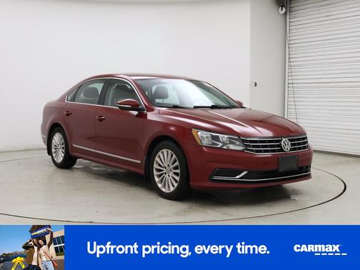 Red 2016 Volkswagen Passat SE
