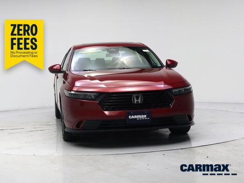 Red 2023 Honda Accord EX