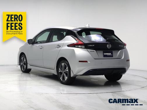 Silver 2021 Nissan Leaf SV Plus