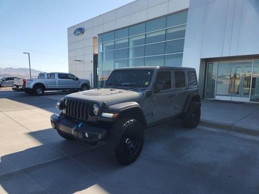 Sting Gray Clearcoat 2022 Jeep Wrangler Unlimited 4xe Rubicon