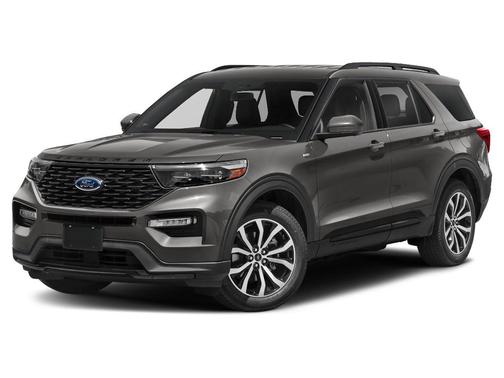 Gray Metallic 2022 Ford Explorer ST-Line