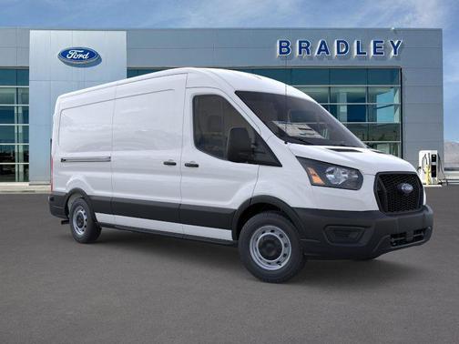 Oxford White 2025 Ford Transit-250 148 WB Medium Roof Cargo