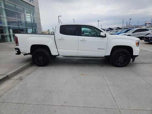 Summit White 2021 GMC Canyon Elevation