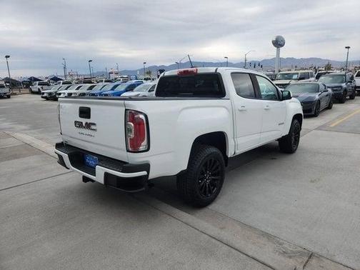 Summit White 2021 GMC Canyon Elevation