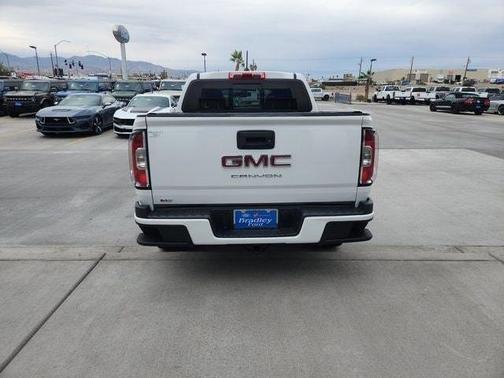 Summit White 2021 GMC Canyon Elevation
