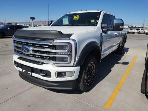 Star White 2024 Ford F-350 Platinum