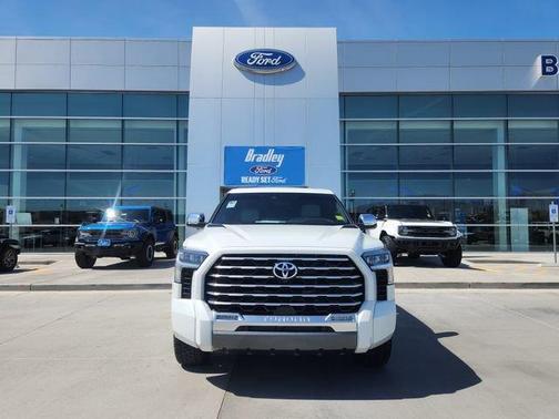 Wind Chill Pearl 2023 Toyota Tundra Hybrid Capstone