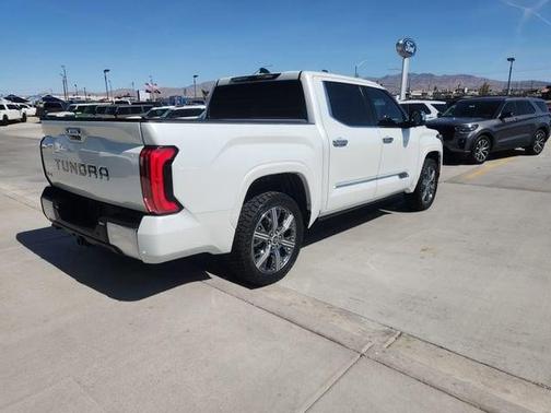 Wind Chill Pearl 2025 Toyota Tundra Hybrid Platinum