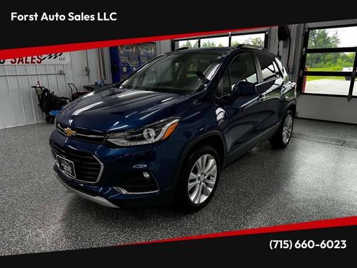 Pacific Blue Metallic 2019 Chevrolet Trax Premier