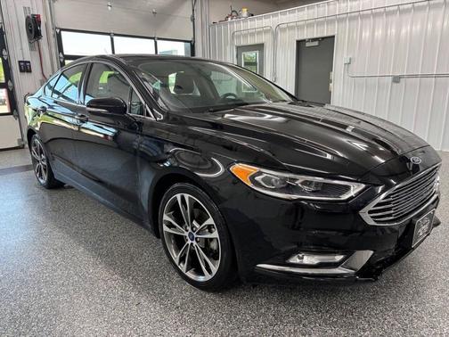 Shadow Black 2017 Ford Fusion Titanium