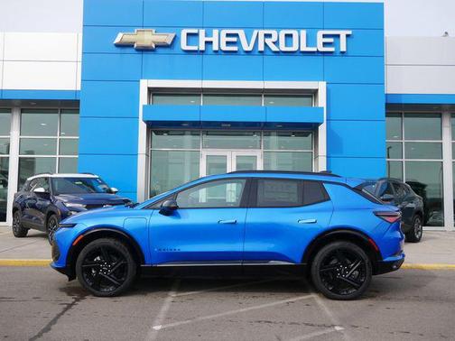 Riptide Blue Metallic 2025 Chevrolet Equinox EV RS