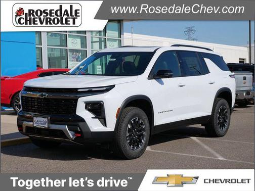 Polar White Tricoat 2026 Chevrolet Traverse AWD Z71