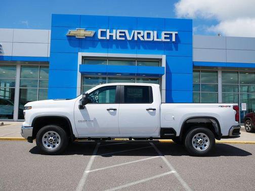 Summit White 2026 Chevrolet Silverado 2500 Crew Cab, Standard Bed, WT, 4WD